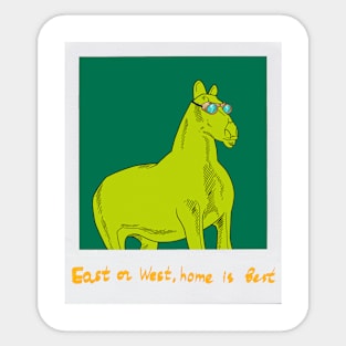 Your Homie Horse Sticker